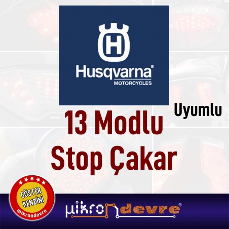 Husqvarna Uyumlu 13 Modlu Stop Çakar Modülü